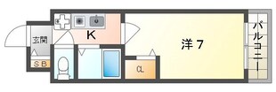 メリックビルの物件間取画像